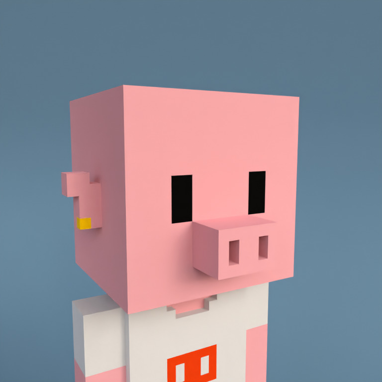 Meebit #7227 — Portrait