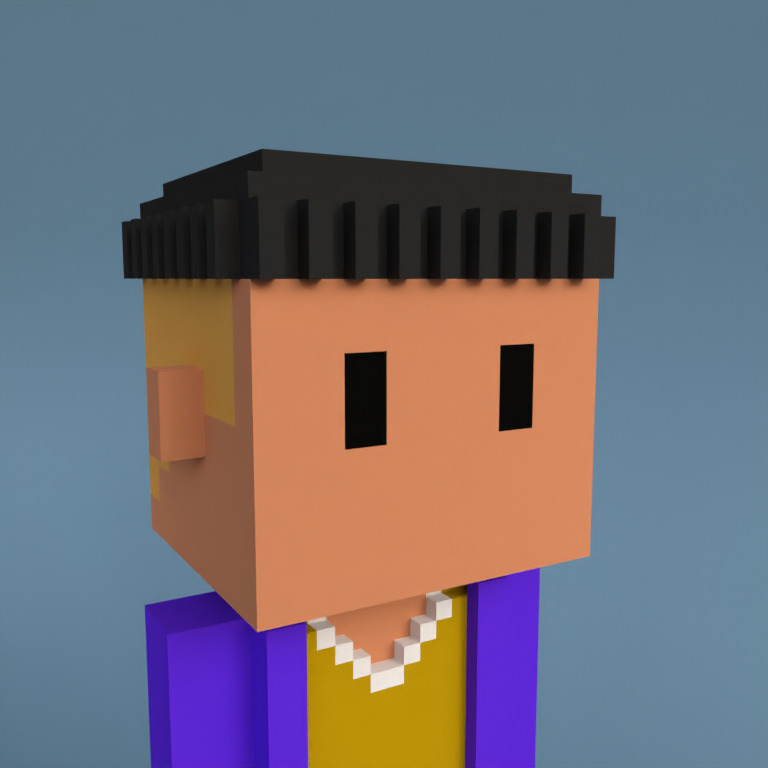 Meebit #7229 — Portrait