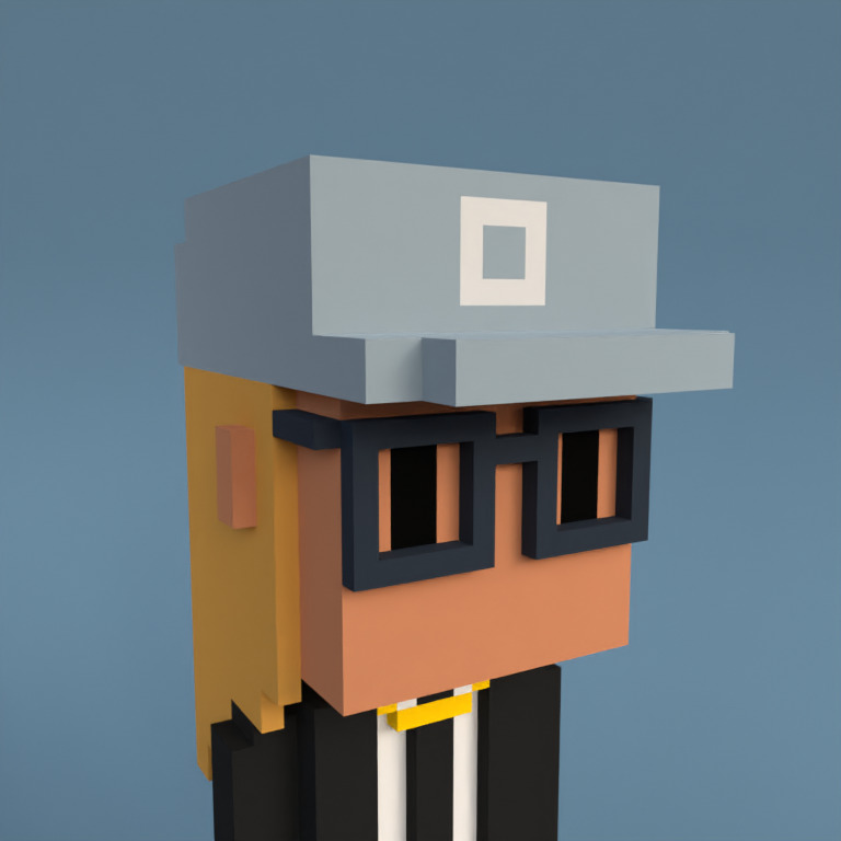 Meebit #7232 — Portrait