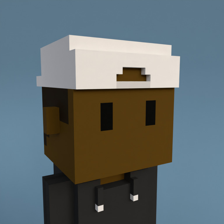 Meebit #7234 — Portrait