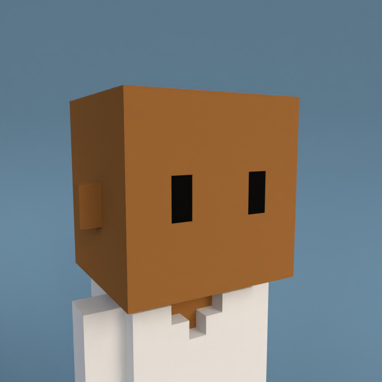 Meebit #7236 — Portrait