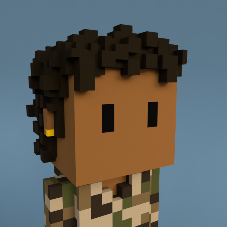 Meebit #7237 — Portrait