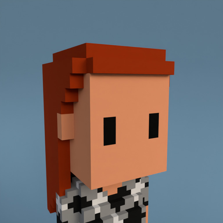 Meebit #7241 — Portrait