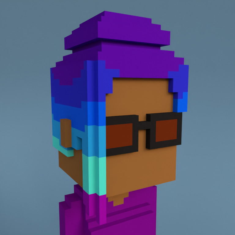 Meebit #7242 — Portrait