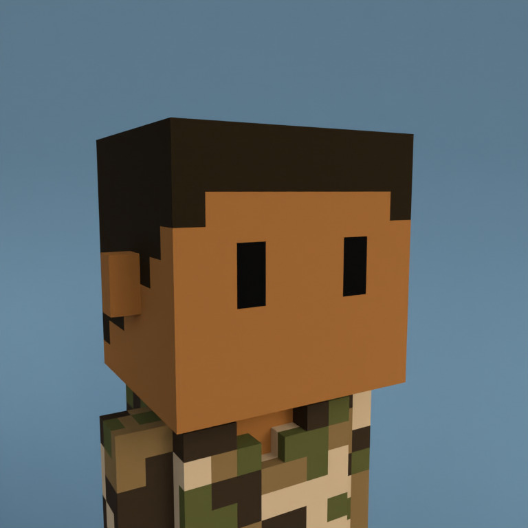 Meebit #7247 — Portrait