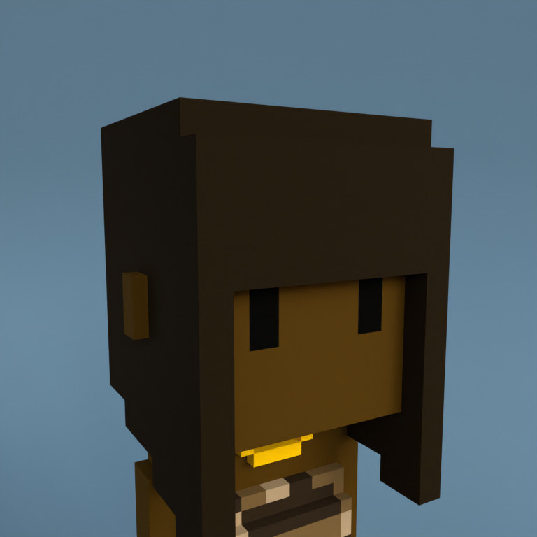 Meebit #7250 — Portrait