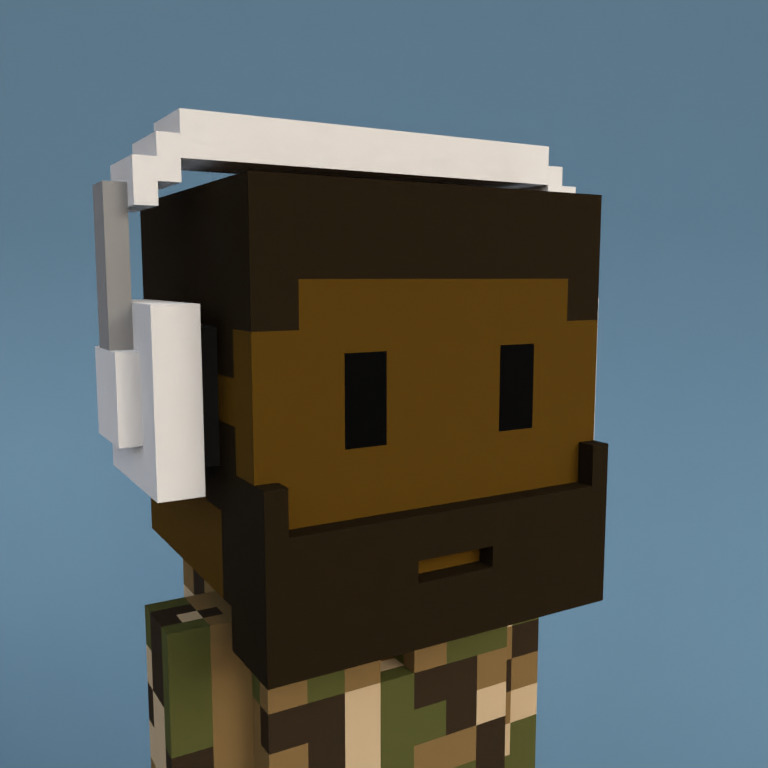 Meebit #7251 — Portrait