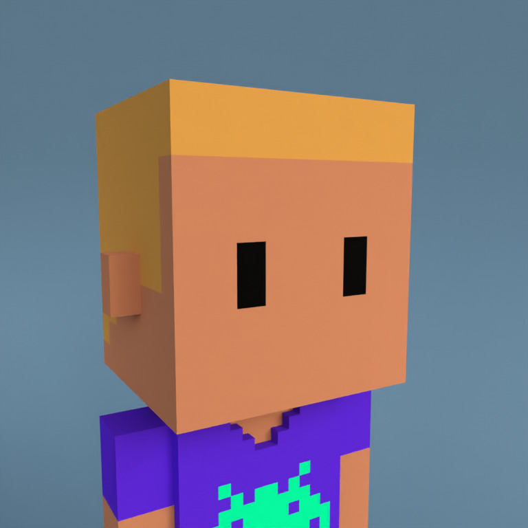 Meebit #7252 — Portrait