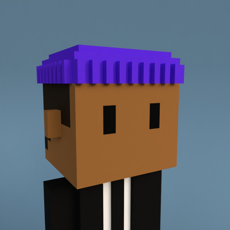Meebit #7255 — Portrait