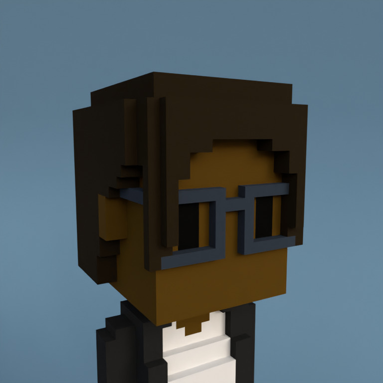Meebit #7256 — Portrait