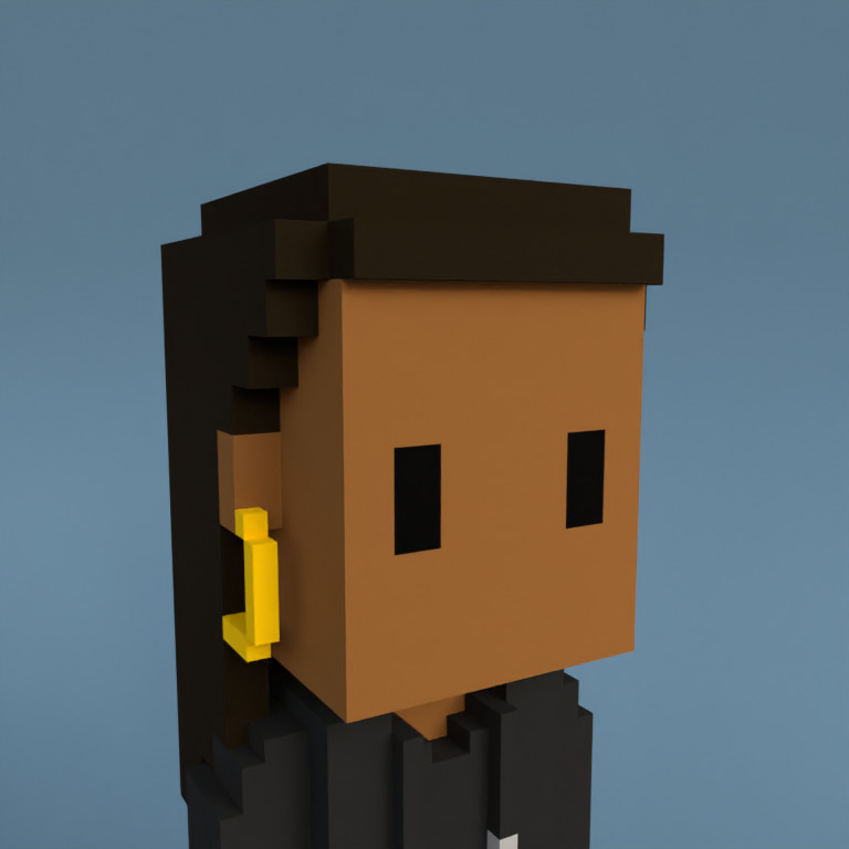 Meebit #7261 — Portrait