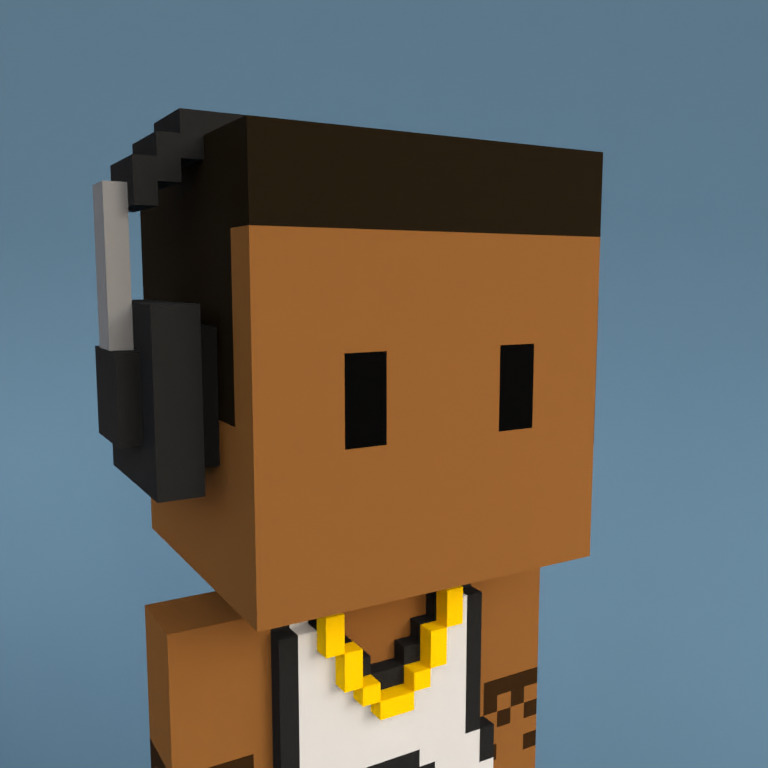 Meebit #7263 — Portrait