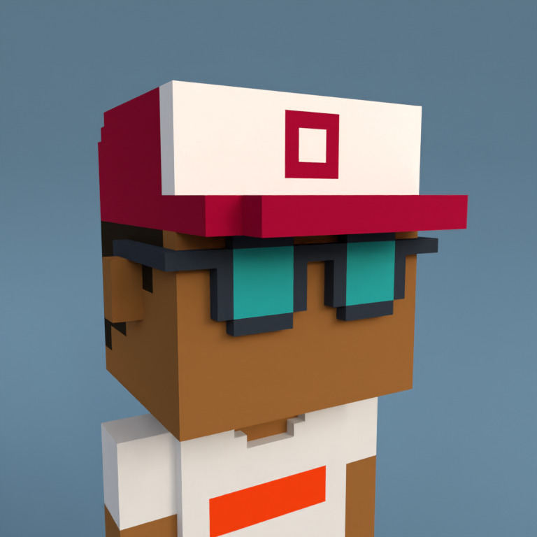 Meebit #7266 — Portrait