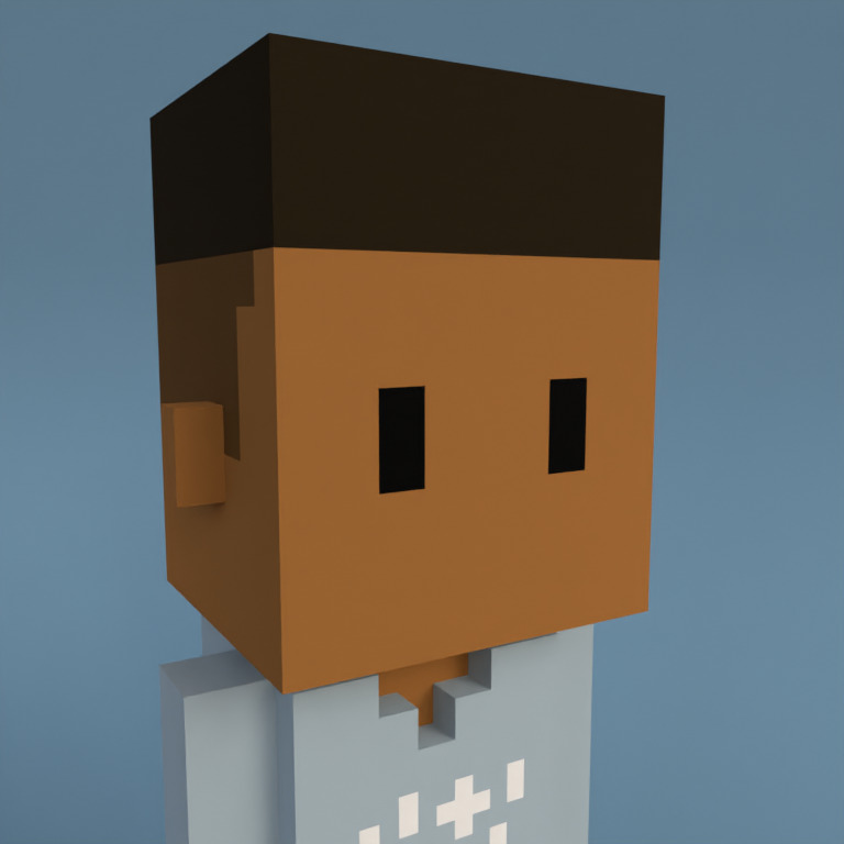 Meebit #7272 — Portrait