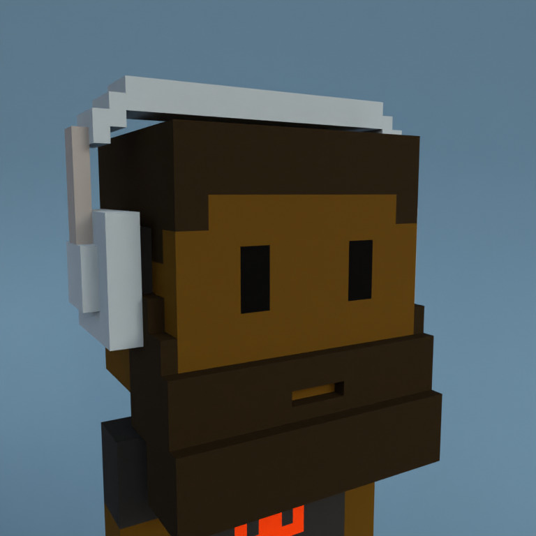 Meebit #7286 — Portrait