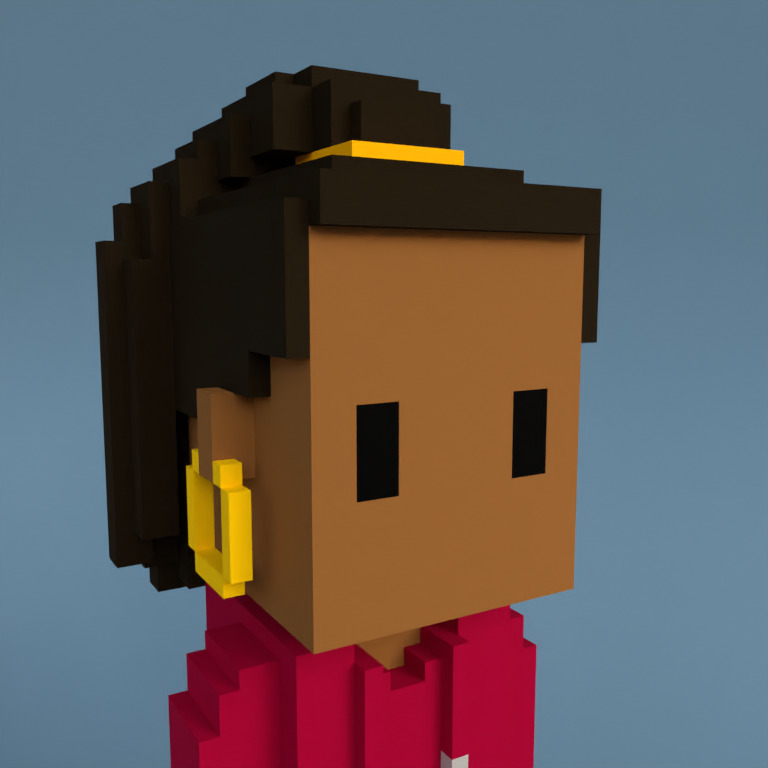 Meebit #7287 — Portrait