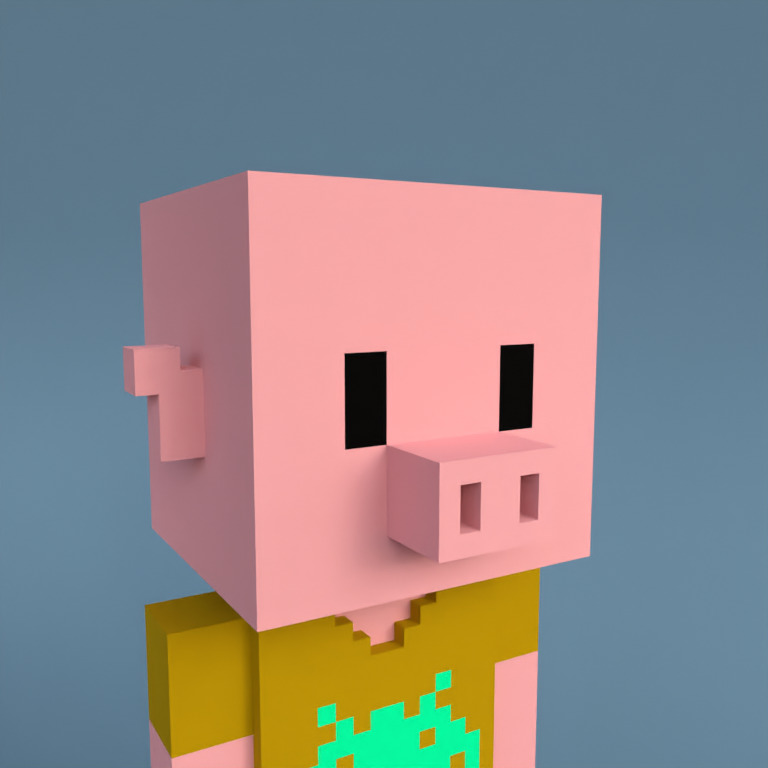 Meebit #7289 — Portrait