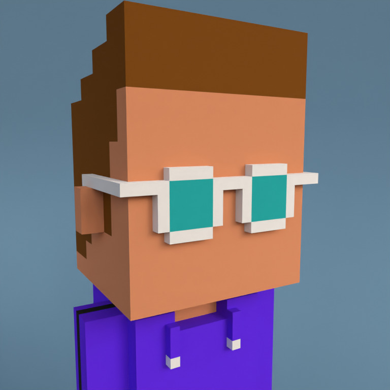 Meebit #7291 — Portrait
