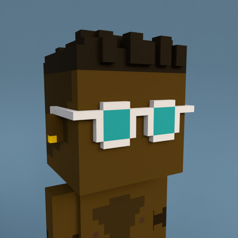 Meebit #7298 — Portrait