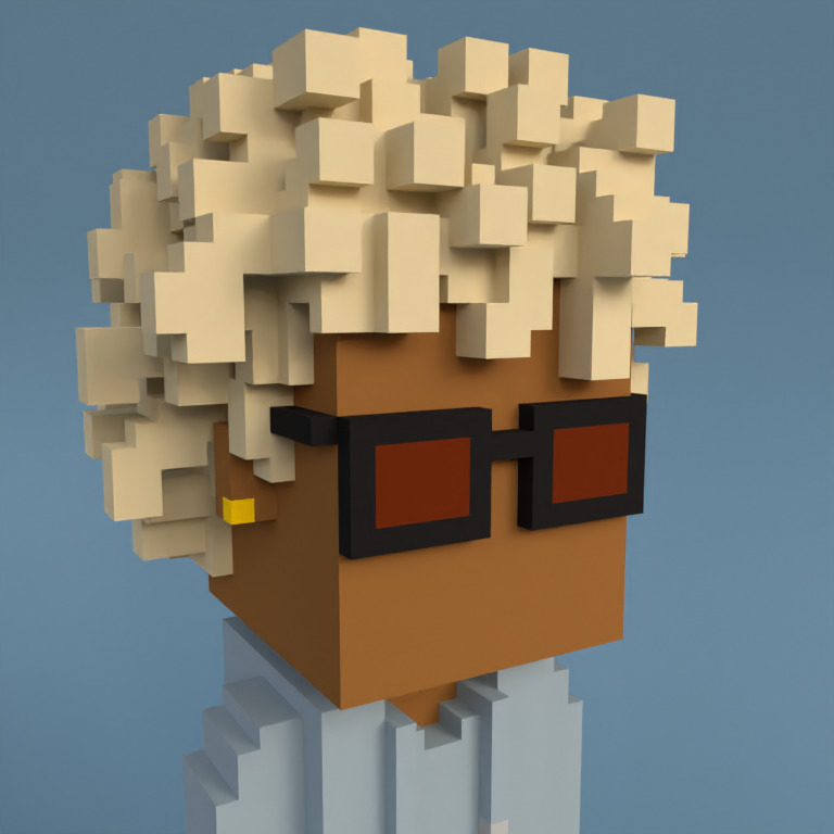 Meebit #7300 — Portrait