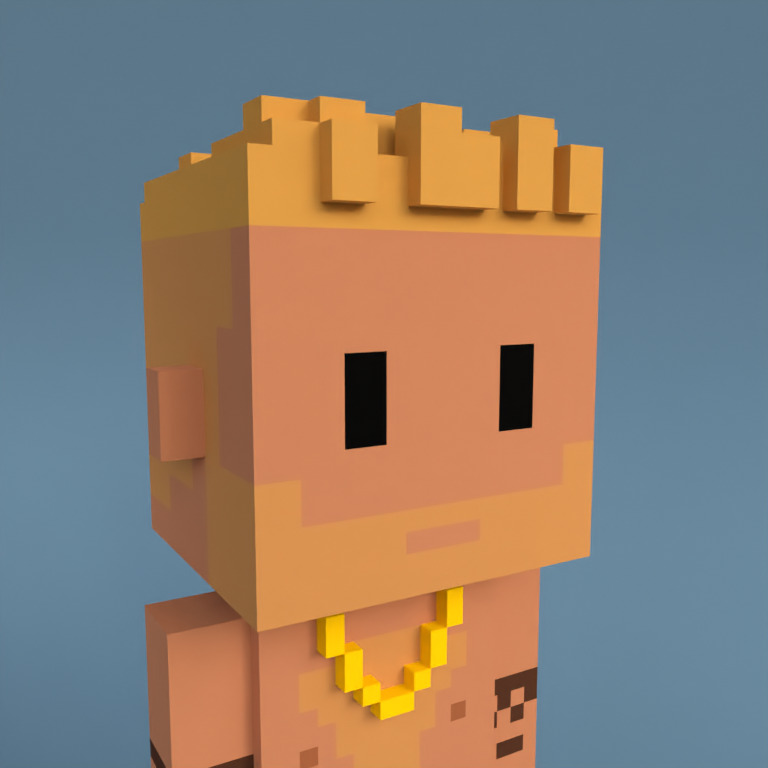 Meebit #7301 — Portrait