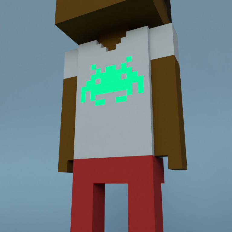 Meebit #7303 — Outfit