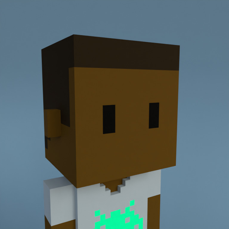 Meebit #7303 — Portrait