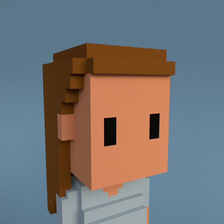 Meebit #7304 — Portrait
