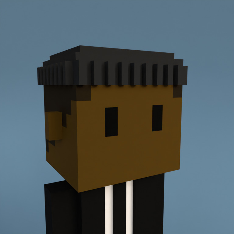 Meebit #7307 — Portrait