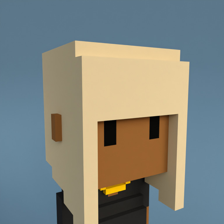 Meebit #7308 — Portrait