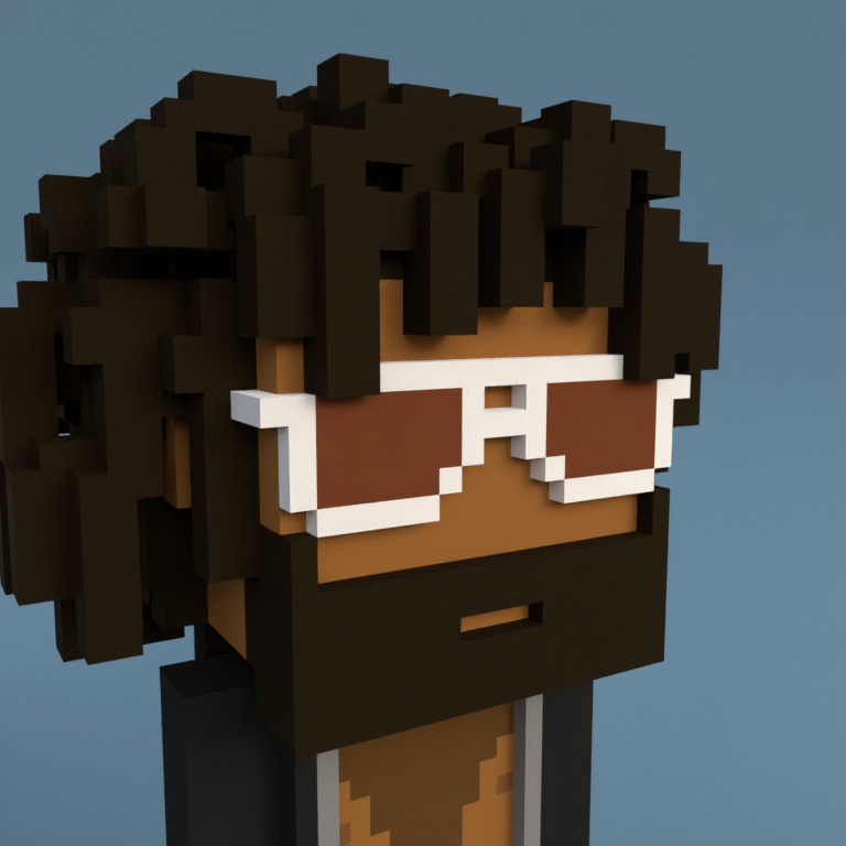 Meebit #7312 — Portrait