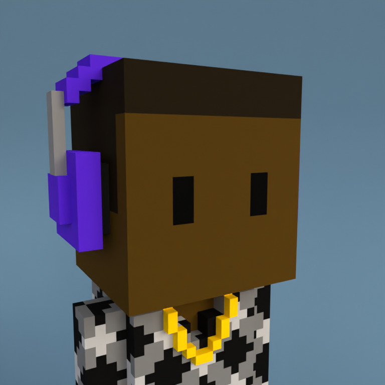 Meebit #7313 — Portrait