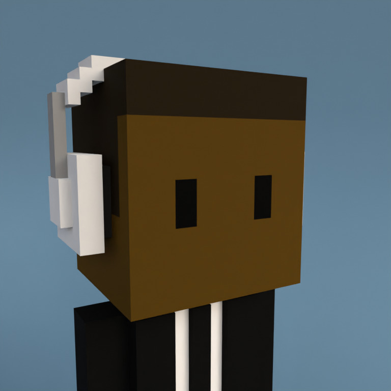 Meebit #7315 — Portrait
