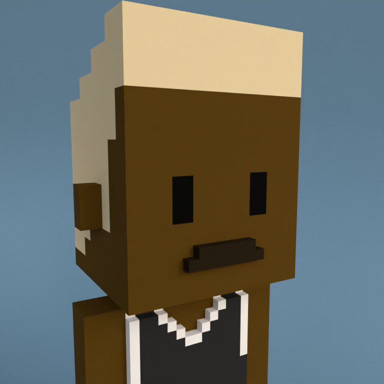 Meebit #7317 — Portrait
