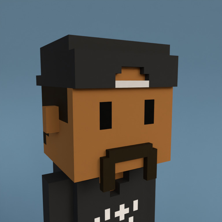 Meebit #7318 — Portrait