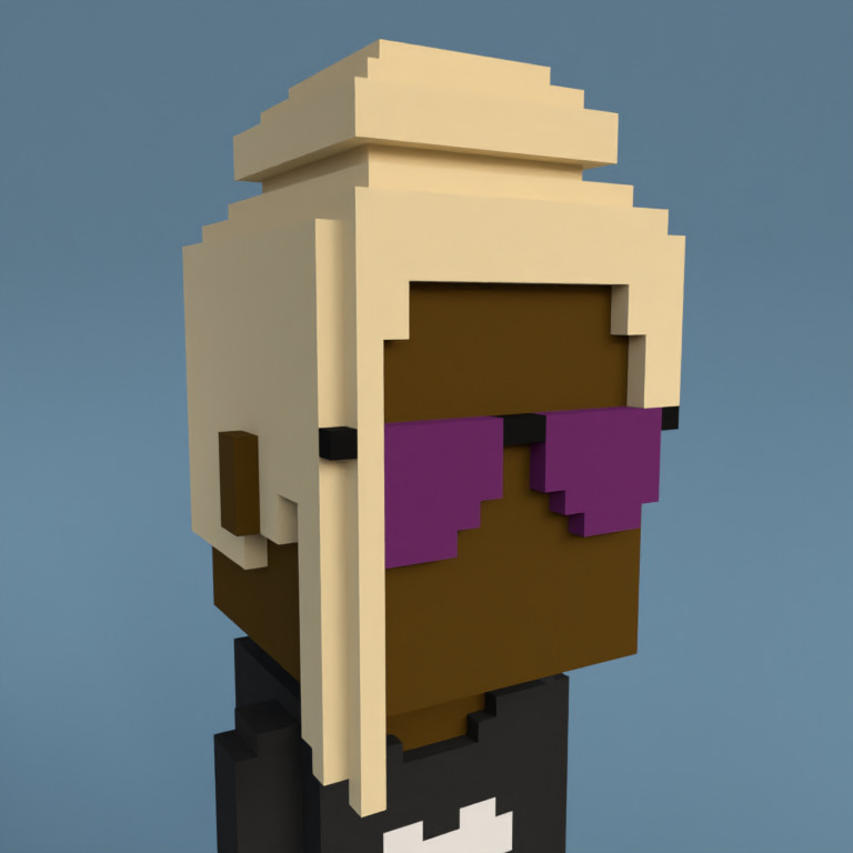 Meebit #7321 — Portrait
