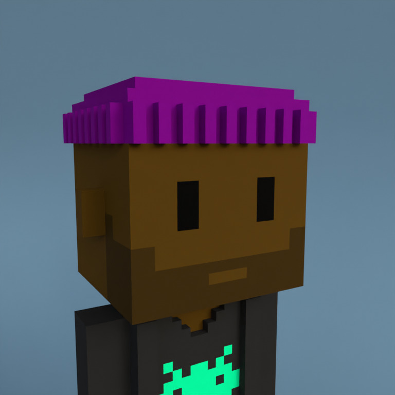Meebit #7327 — Portrait