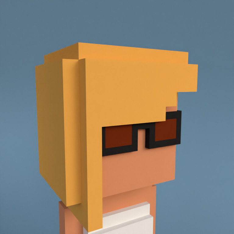 Meebit #7338 — Portrait