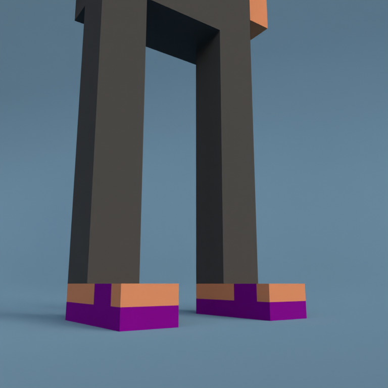 Meebit #7338 — Shoes