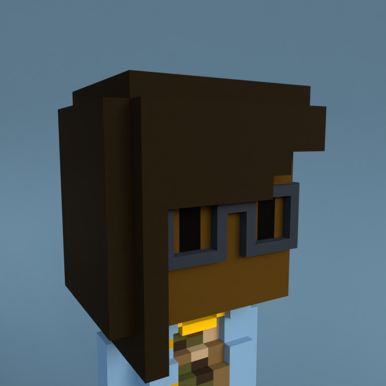 Meebit #7343 — Portrait