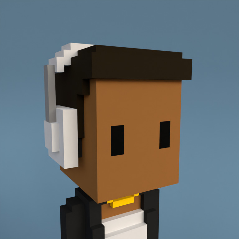 Meebit #7345 — Portrait