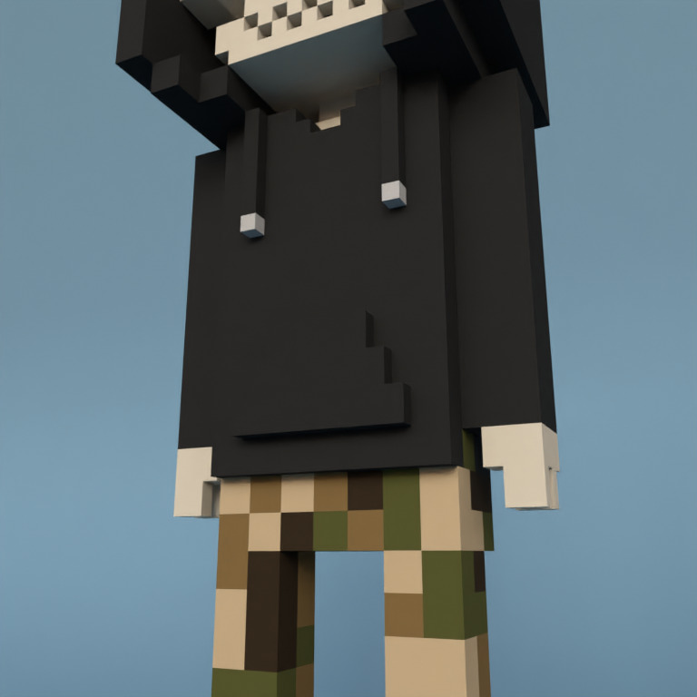 Meebit #7347 — Outfit