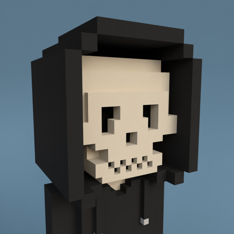 Meebit #7347 — Portrait