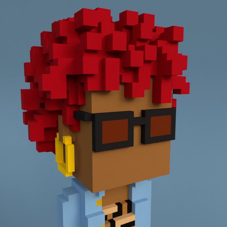 Meebit #7350 — Portrait