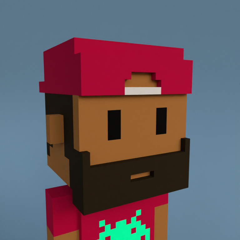 Meebit #7353 — Portrait