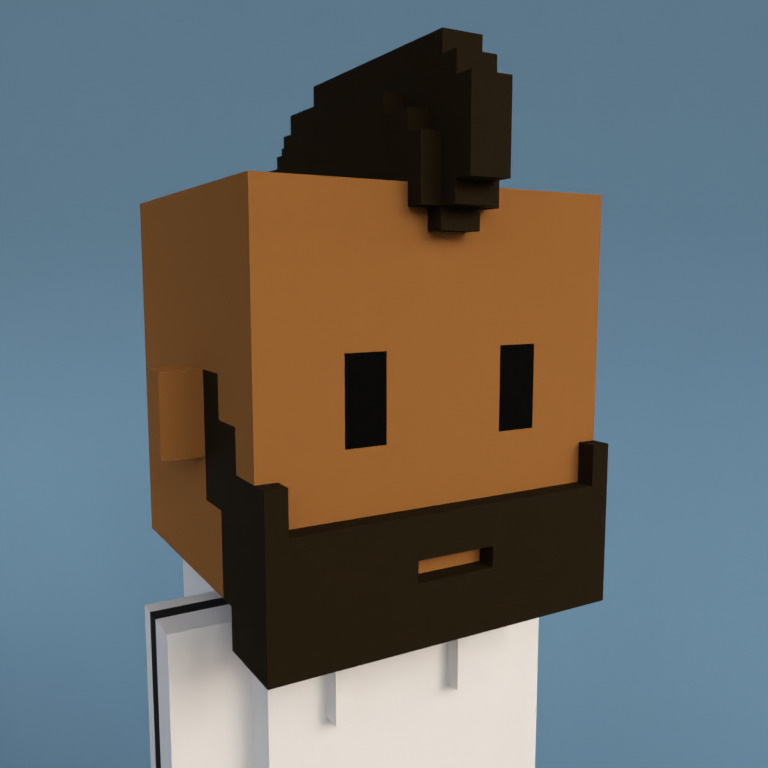 Meebit #7355 — Portrait