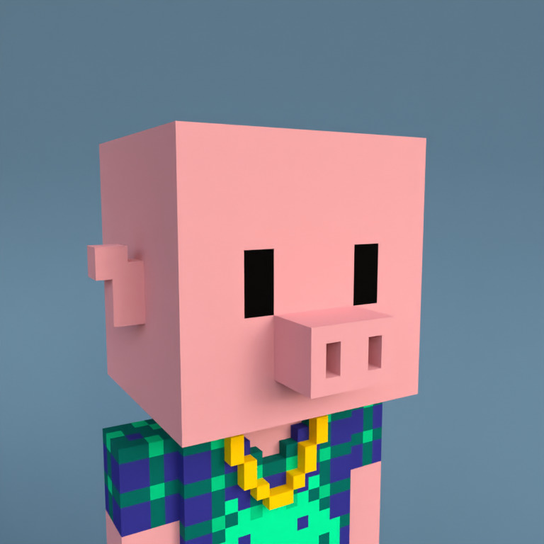 Meebit #7362 — Portrait