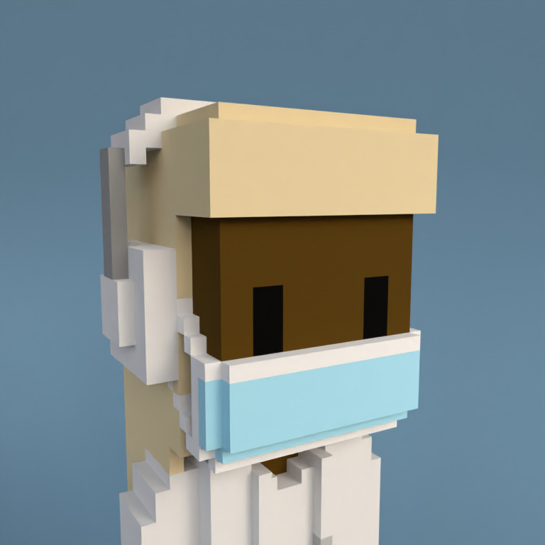 Meebit #7368 — Portrait