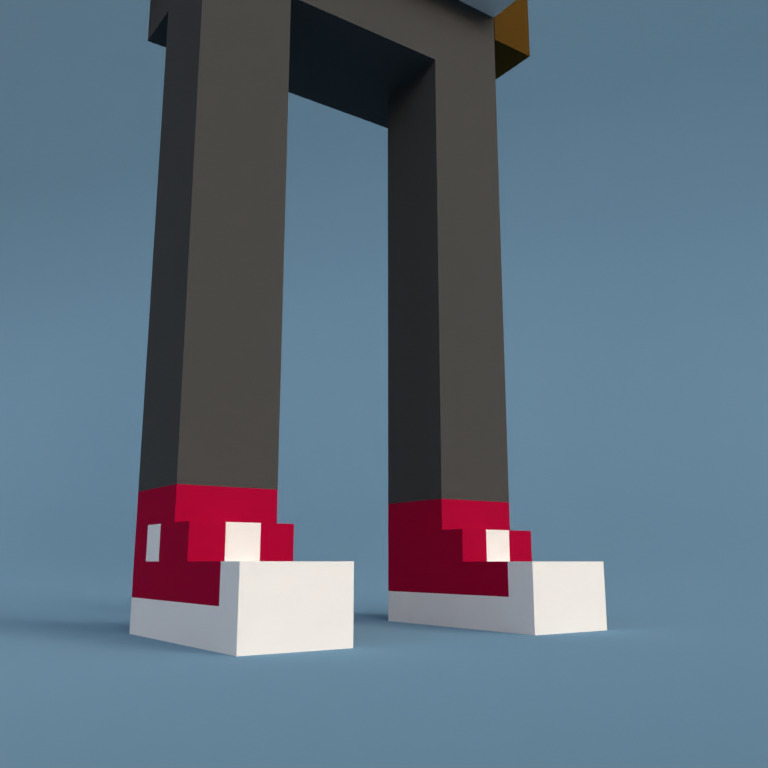 Meebit #7368 — Shoes