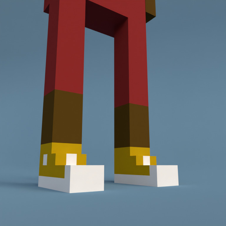 Meebit #7374 — Shoes